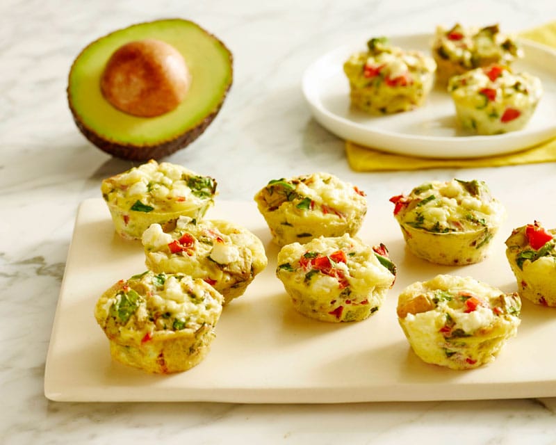 California Avocado breakfast egg muffins