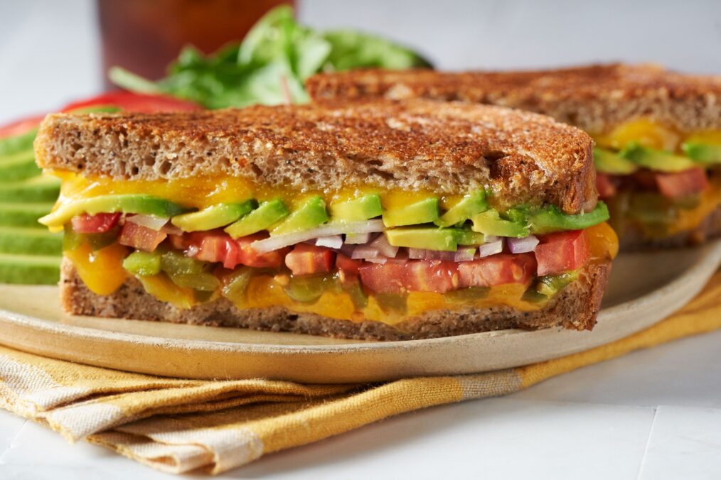 California Avocado and Hatch Chile Grilled Cheese