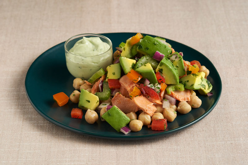 Avocado Bean Salad