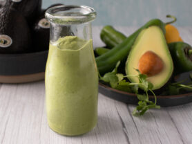 Roasted Hatch Chile Avocado Dressing & Dip